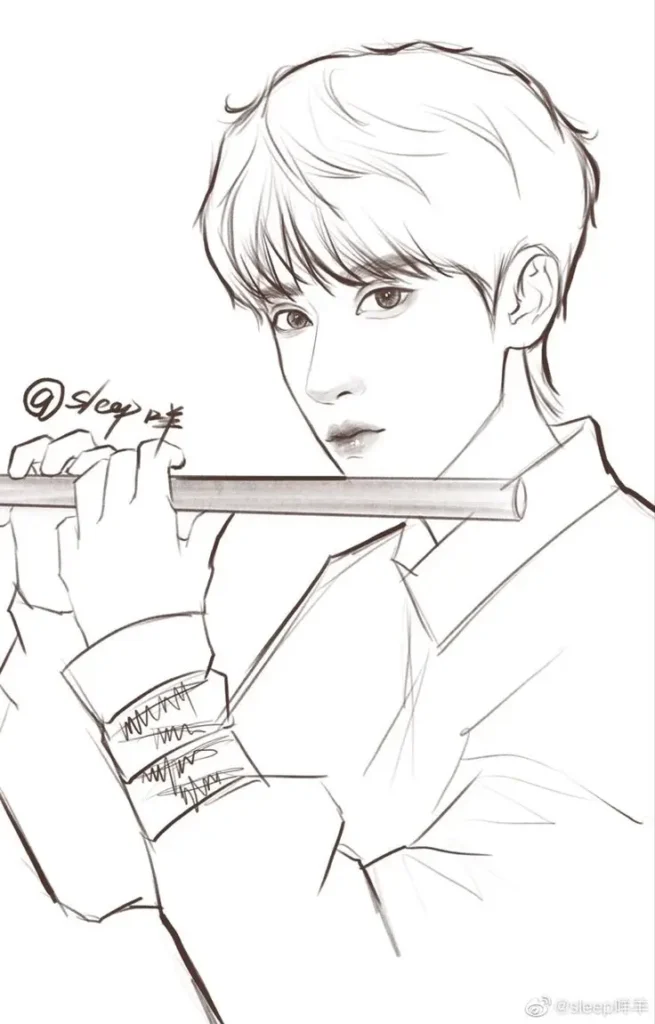 Tranh Tô Màu Anime Boy Cute: 100 Hình Ảnh Độc Đáo 15