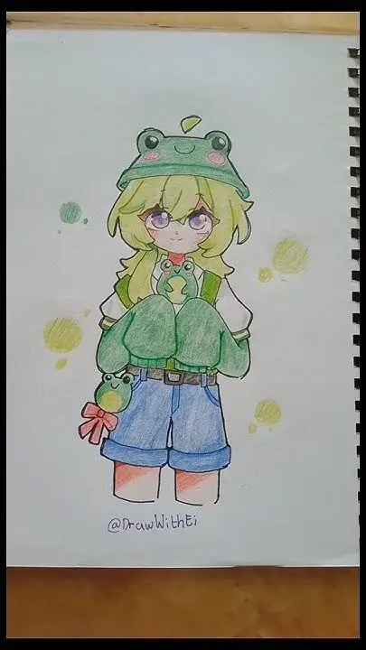 Tranh Tô Màu Anime Cute Đơn Giản Cho Các Bạn Trẻ 49