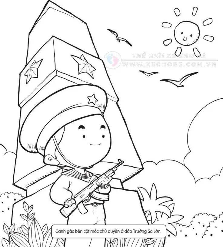Tranh Tô Màu Anime Nam - Những Nhân Vật Đáng Yêu 33