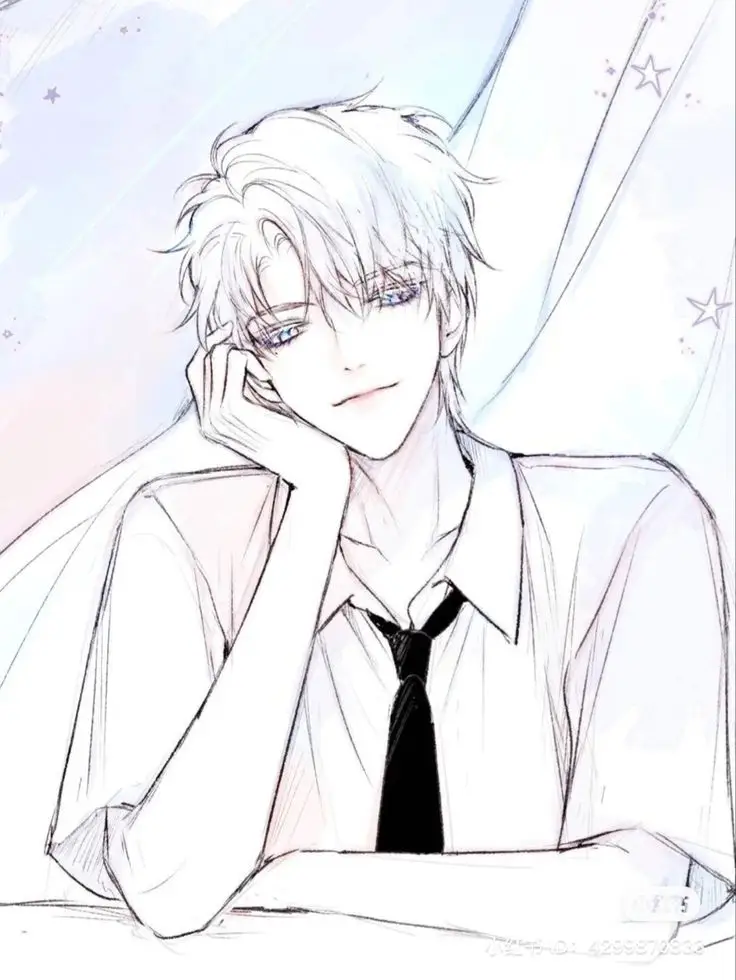 Tranh Tô Màu Anime Nam Ngầu Đầy Phong Cách 7