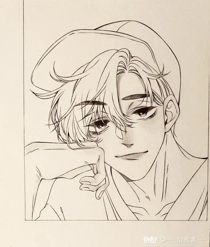 Tranh Tô Màu Anime Nam Ngầu Đầy Phong Cách 27