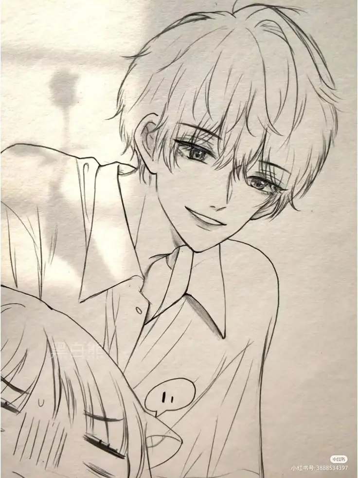Tranh Tô Màu Anime Nam Ngầu Đầy Phong Cách 32