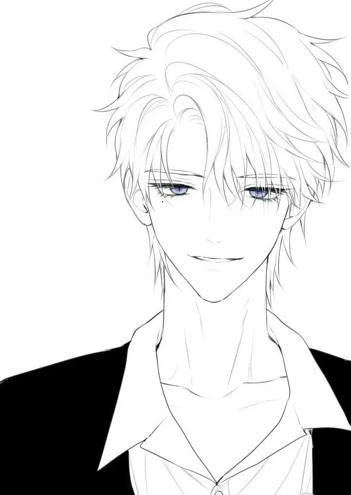 Tranh Tô Màu Anime Nam Ngầu Đầy Phong Cách 44