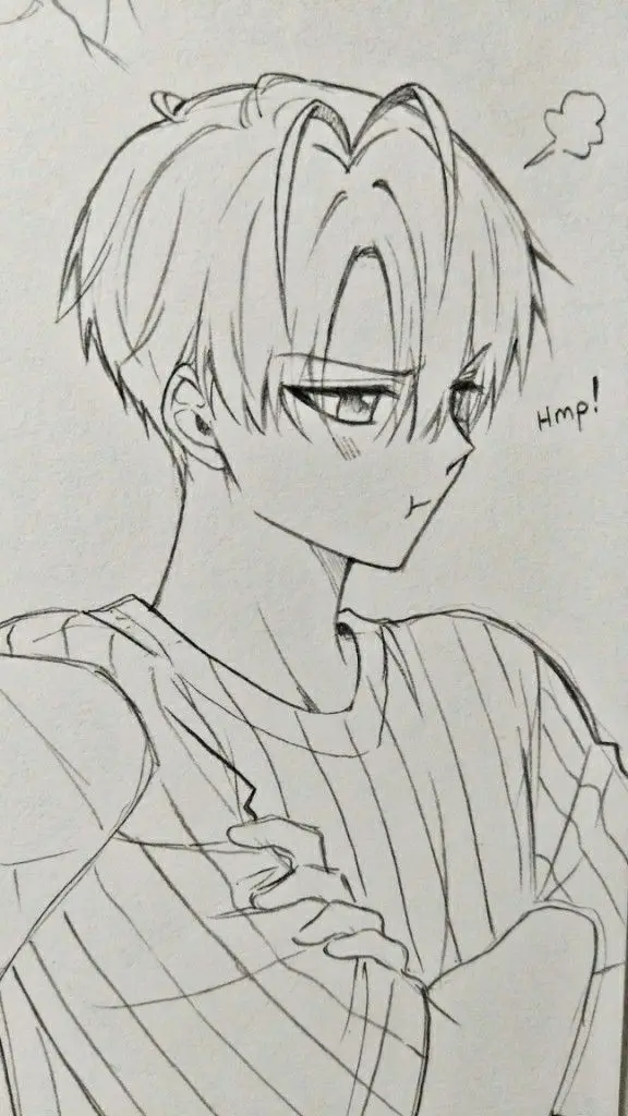 Tranh Tô Màu Anime Nam Ngầu Đầy Phong Cách 48