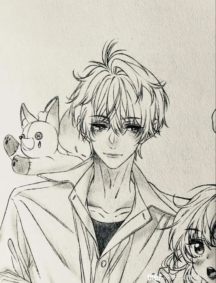 Tranh Tô Màu Anime Nam Ngầu Đầy Phong Cách 61