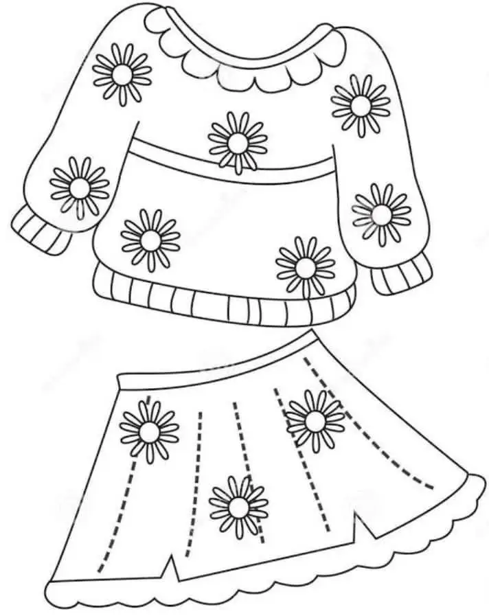 Tranh Tô Màu Bạn Gái - Những Hình Ảnh Đáng Yêu Để Tô 20