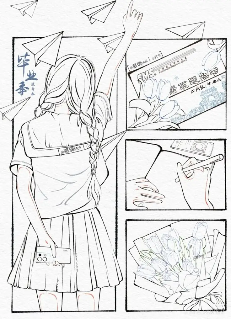 Tranh Tô Màu Bạn Gái - Những Hình Ảnh Đáng Yêu Để Tô 33