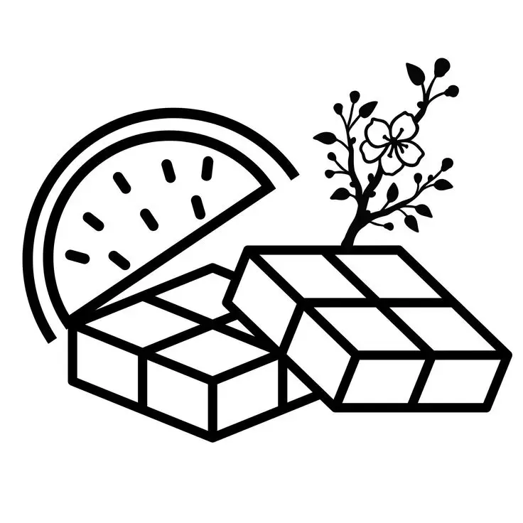 Tranh tô màu bánh chưng - Hướng dẫn tô màu truyền thống Tết 1