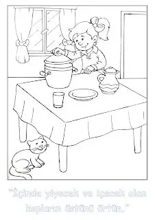 Tranh tô màu bánh chưng - Hướng dẫn tô màu truyền thống Tết 7