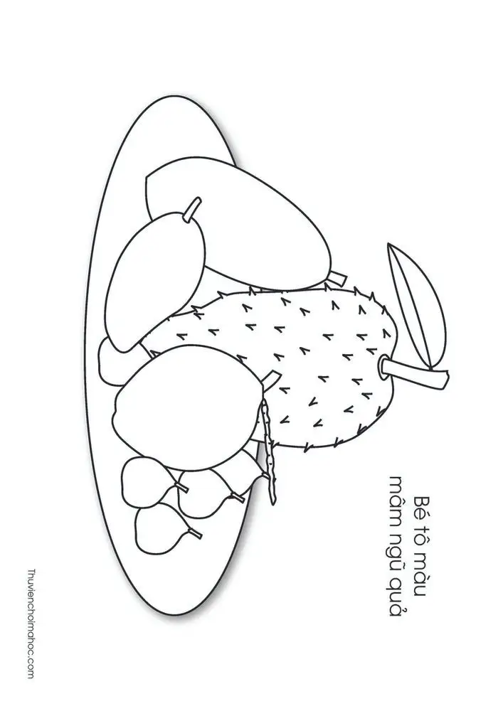 Tranh tô màu bánh chưng - Hướng dẫn tô màu truyền thống Tết 13