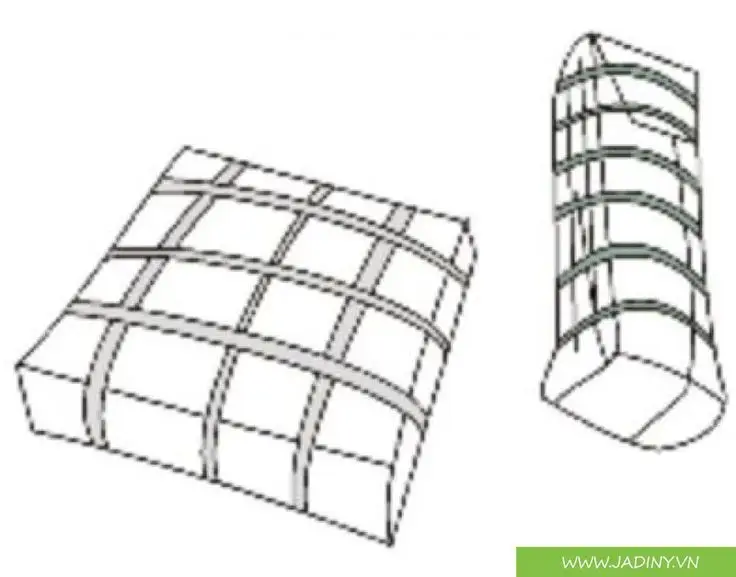 Tranh tô màu bánh chưng - Hướng dẫn tô màu truyền thống Tết 14