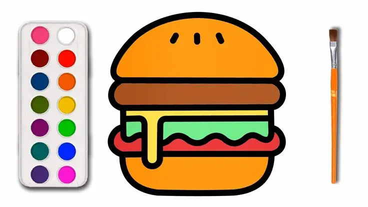 Tranh tô màu bánh chưng - Hướng dẫn tô màu truyền thống Tết 50