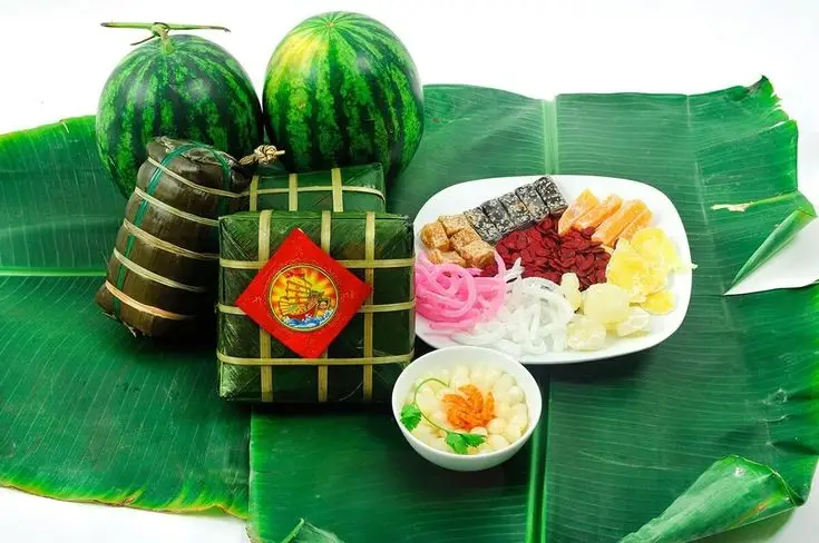 Tranh tô màu bánh chưng - Hướng dẫn tô màu truyền thống Tết 59