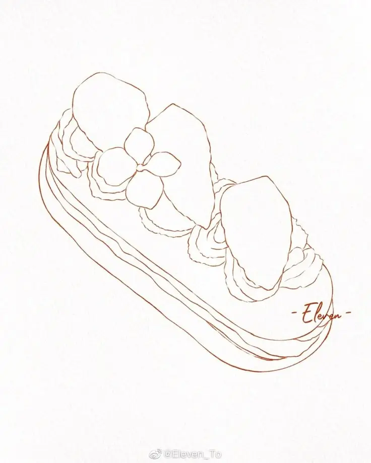 Tranh tô màu bánh kem: Hình ảnh ngọt ngào cho các bé 24