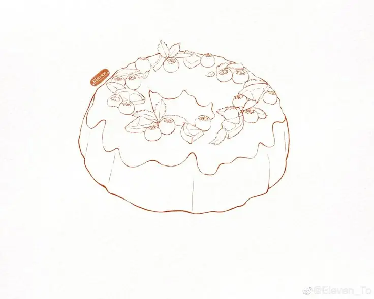 Tranh tô màu bánh kem: Hình ảnh ngọt ngào cho các bé 37