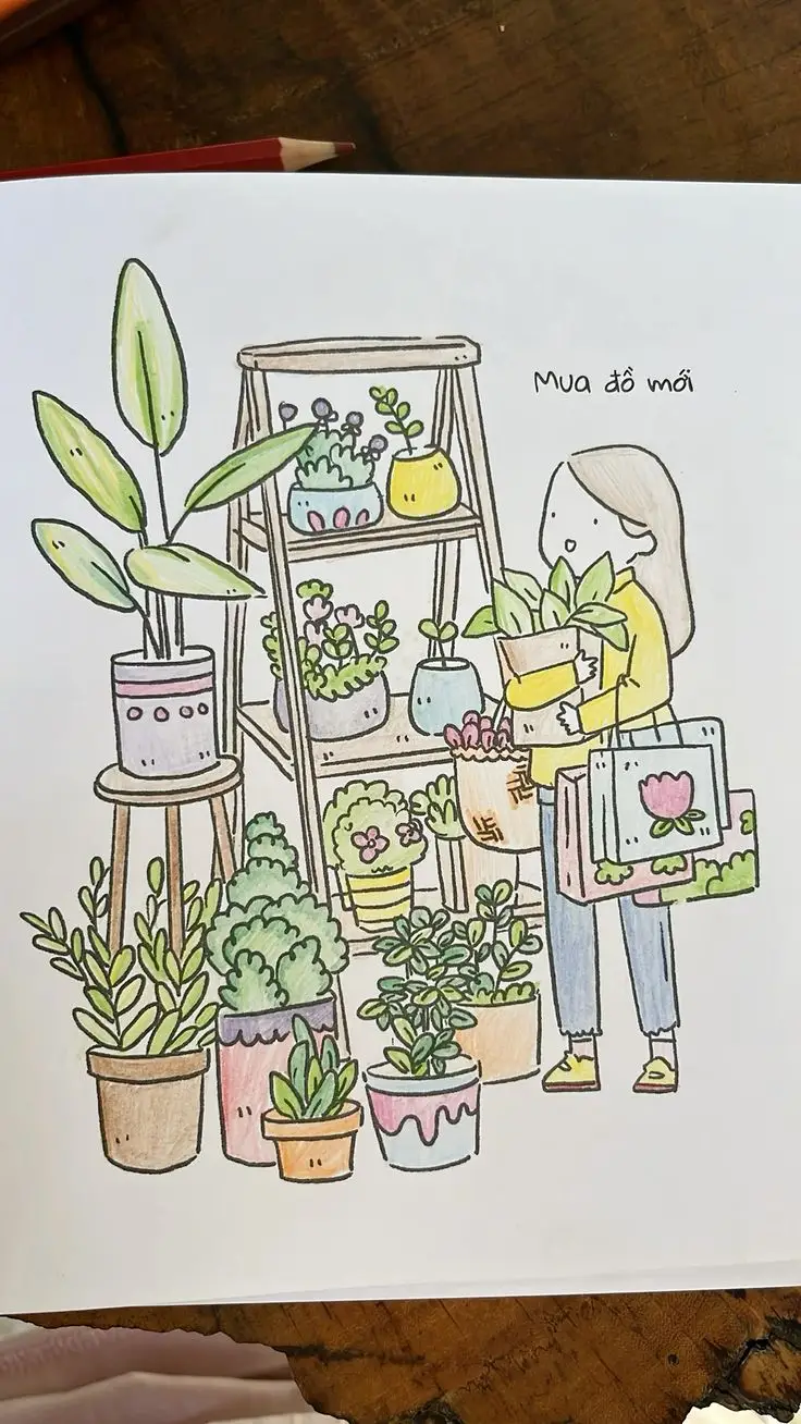 Tranh Tô Màu Bình Yên - Những Hình Ảnh Giúp Giảm Stress 25