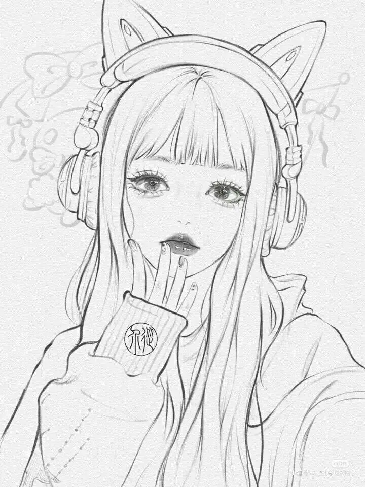 Tranh tô màu blackpink chibi cute cho fan hâm mộ 3
