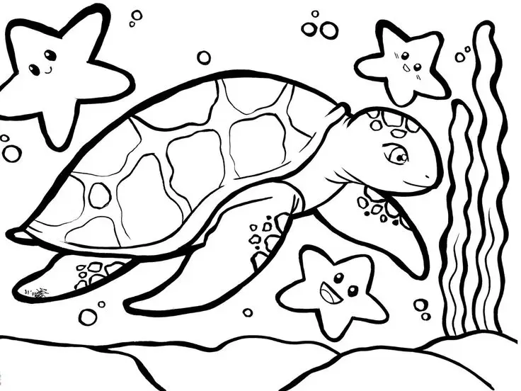 Tranh tô màu cá heo - Khám phá đại dương với sắc màu phong phú 7