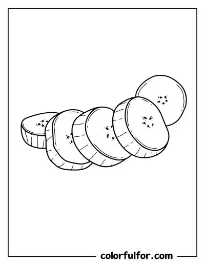 Tranh Tô Màu Các Loại Quả - Khám Phá Thế Giới Màu Sắc 44
