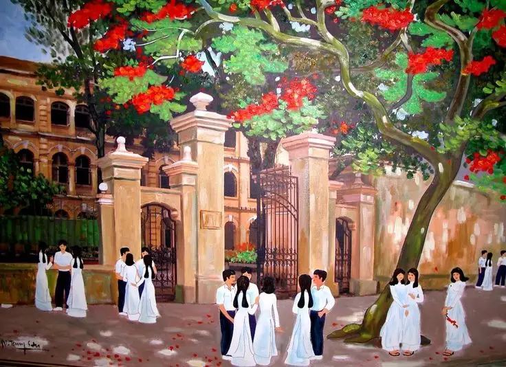 Tranh tô màu cành hoa mai - Tô màu đón Tết Nguyên Đán 28