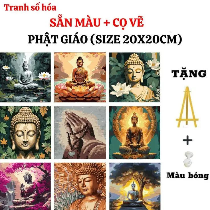 Tranh tô màu cành hoa mai - Tô màu đón Tết Nguyên Đán 32