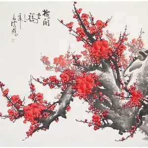 Tranh tô màu cành hoa mai - Tô màu đón Tết Nguyên Đán 38