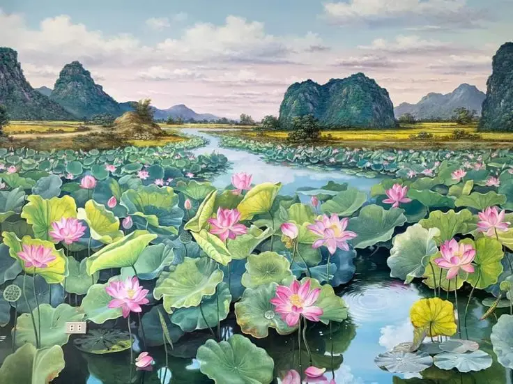 Tranh tô màu cành hoa mai - Tô màu đón Tết Nguyên Đán 49