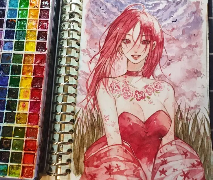 Tranh tô màu cành hoa mai - Tô màu đón Tết Nguyên Đán 59