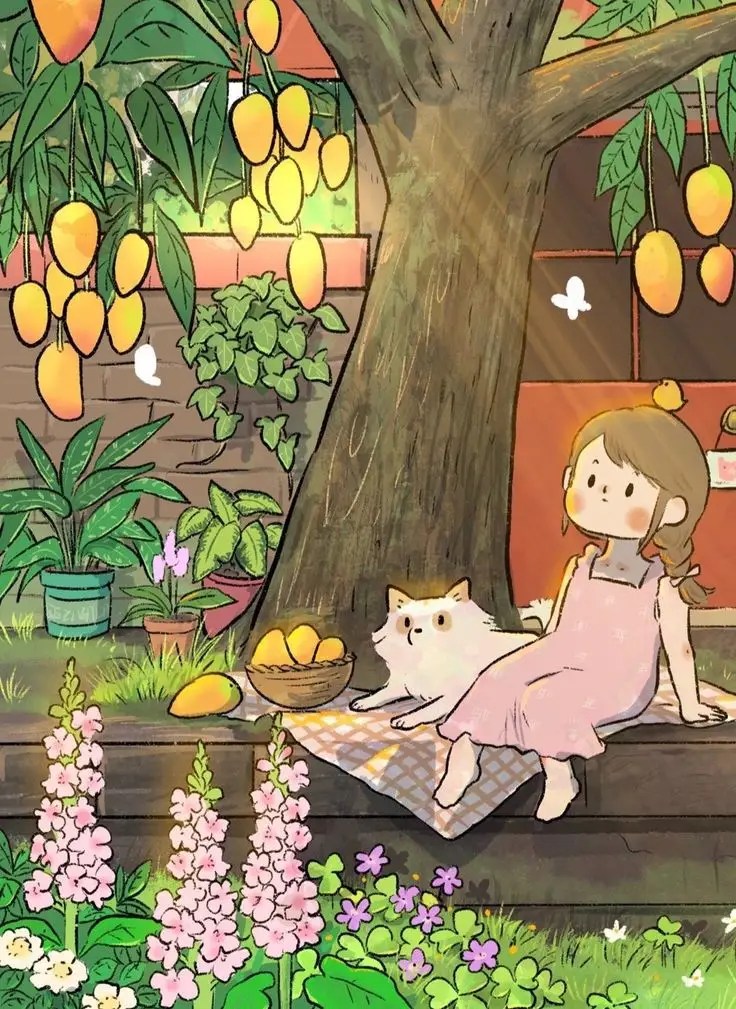 Tranh tô màu cành hoa mai - Tô màu đón Tết Nguyên Đán 60