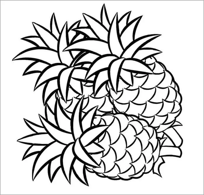 Tranh Tô Màu Cây Dừa Dễ Thương Cho Trẻ Em 5