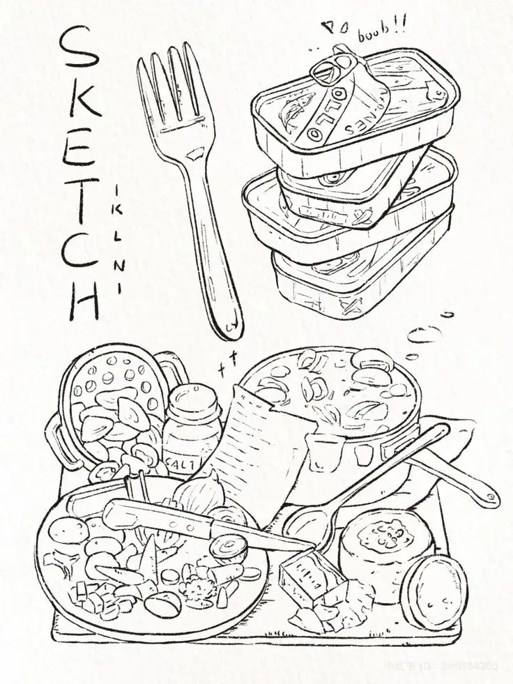 Tranh Tô Màu Cây Dừa Dễ Thương Cho Trẻ Em 54