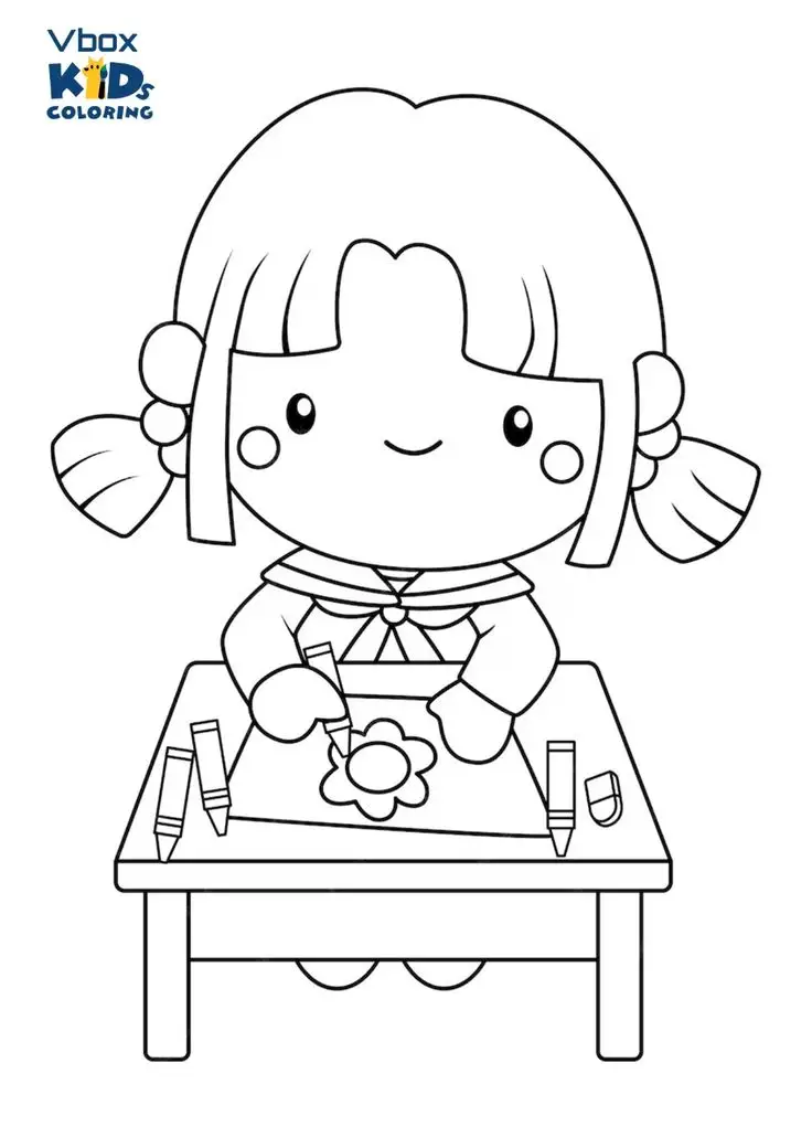 Tranh tô màu cho bé 4-5 tuổi – Giúp phát triển kỹ năng 4