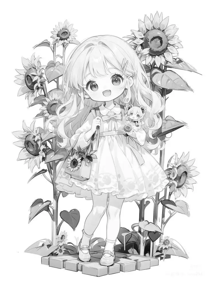 Tranh Tô Màu Đặc Biệt Dành Cho Bé Gái 12 Tuổi 18