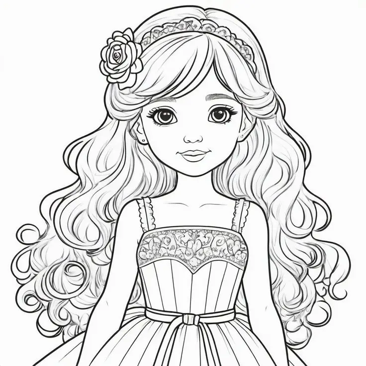 Tranh Tô Màu Đặc Biệt Dành Cho Bé Gái 12 Tuổi 33