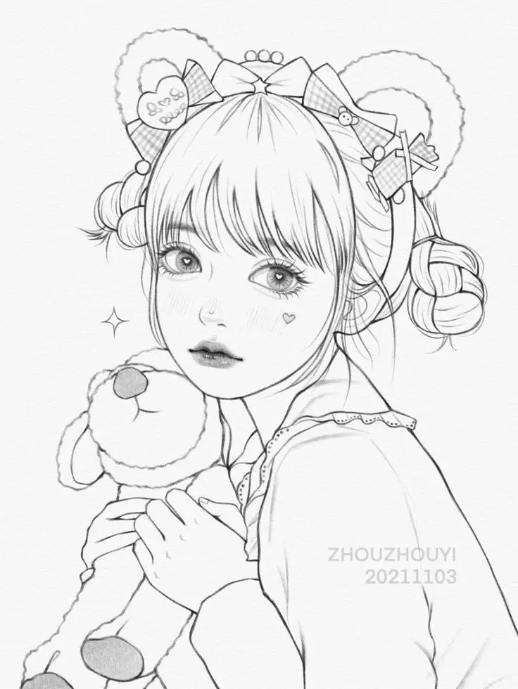 Tranh Tô Màu Đặc Biệt Dành Cho Bé Gái 12 Tuổi 50