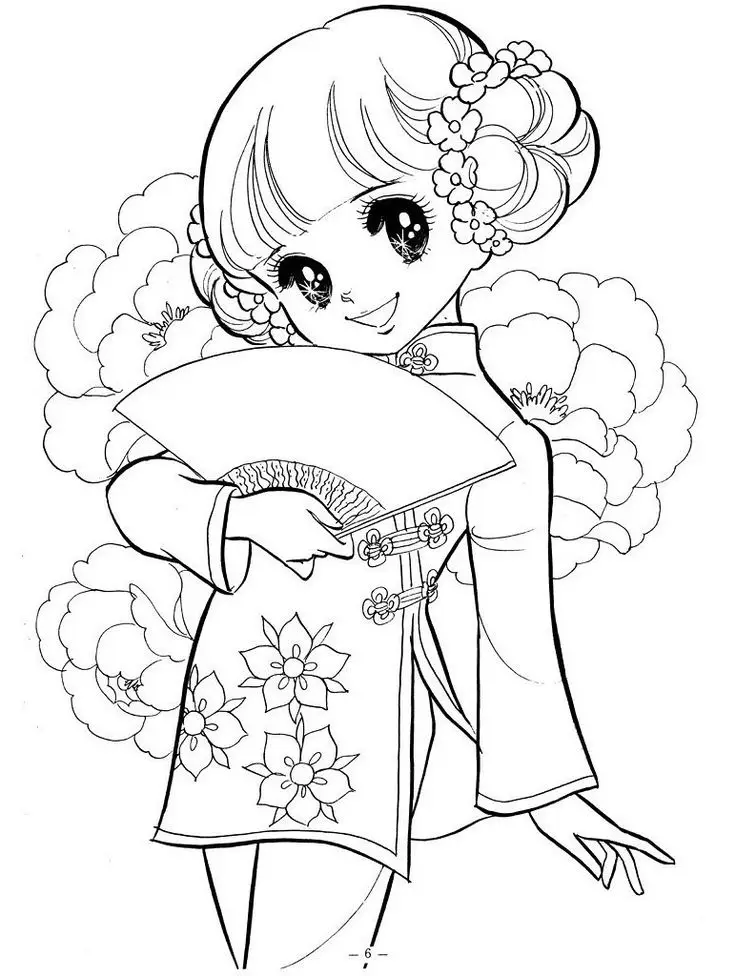 Tranh Tô Màu Đặc Biệt Dành Cho Bé Gái 12 Tuổi 60