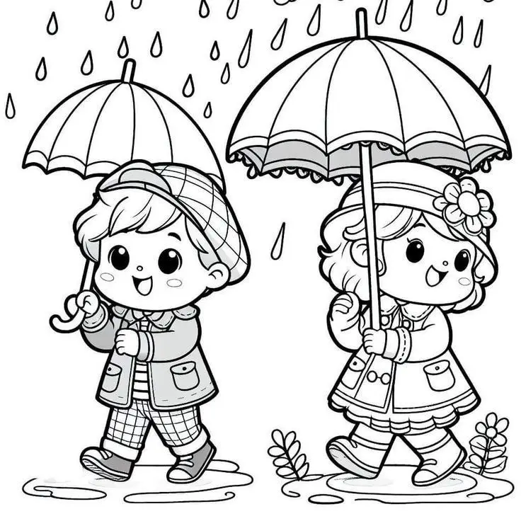 Tranh tô màu cho bé gái 8 tuổi - Bộ sưu tập hình ảnh đáng yêu 38