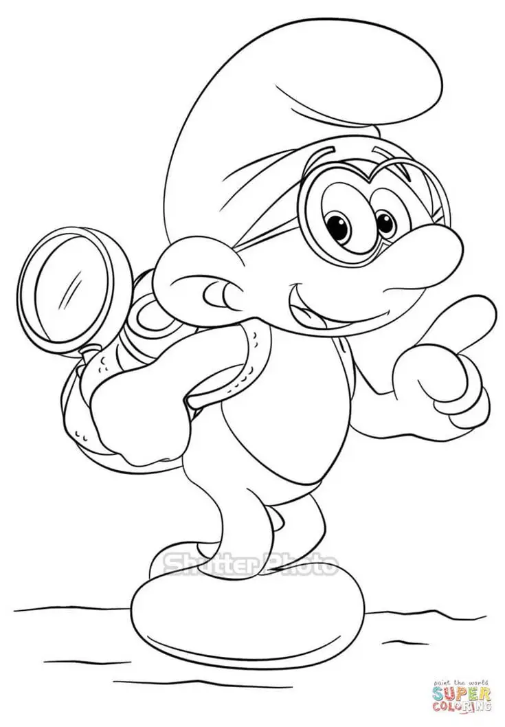 Tranh tô màu cho bé trai thích khám phá 10