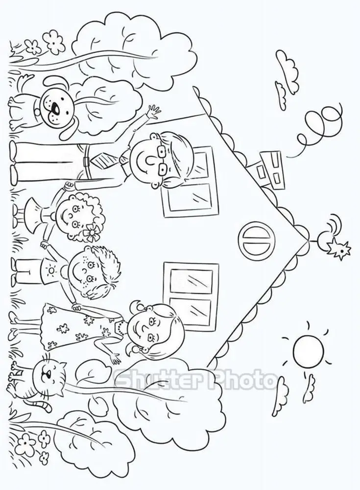 Tranh tô màu cho bé trai thích khám phá 29