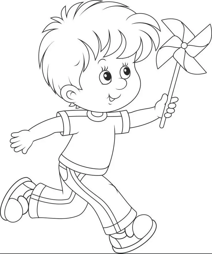 Tranh tô màu cho bé trai thích khám phá 43