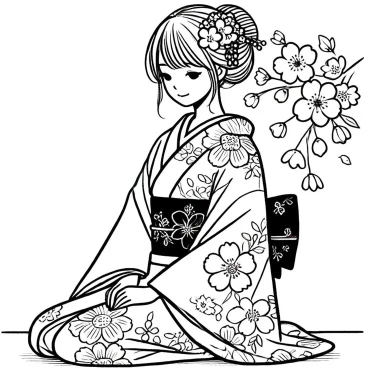 Tranh Tô Màu Cổ Trang: Các Nhân Vật Lịch Sử Qua 50 Hình Ảnh Sáng Tạo 19