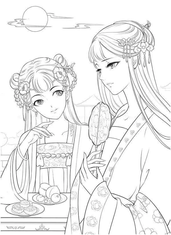 Tranh Tô Màu Cổ Trang: Các Nhân Vật Lịch Sử Qua 50 Hình Ảnh Sáng Tạo 24