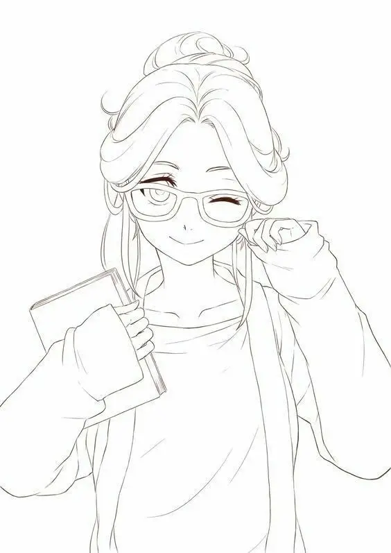 Tranh tô màu con người – Tạo hình vui nhộn 13