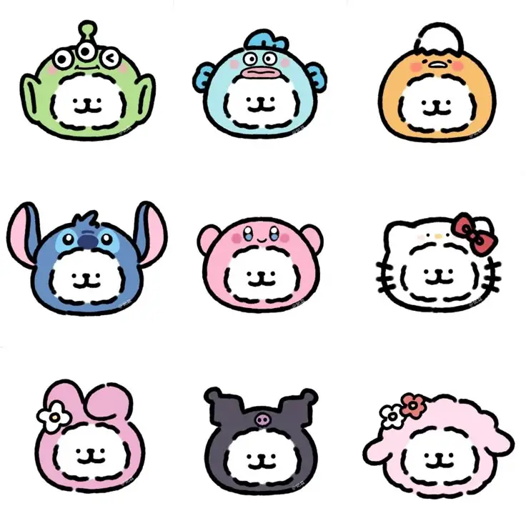 Tranh tô màu con thỏ đáng yêu cho bé 54