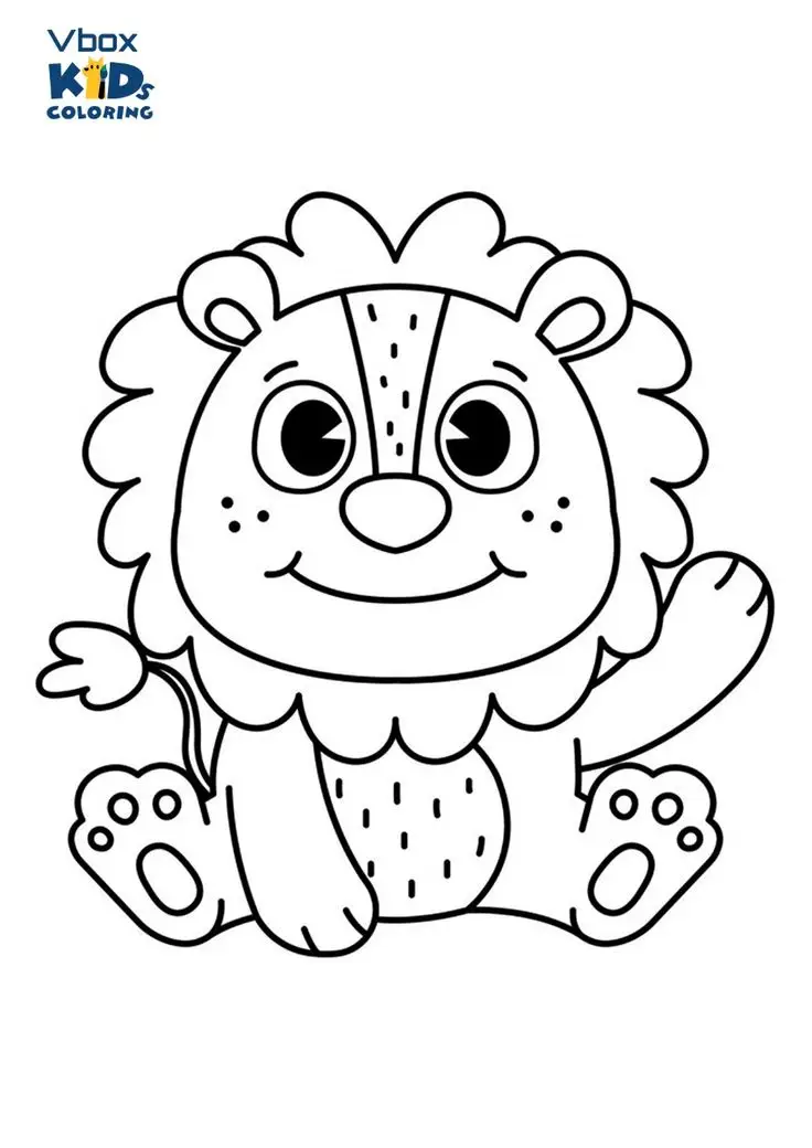 Tranh tô màu con vật cho bé 3 tuổi: Thú vị và bổ ích 25