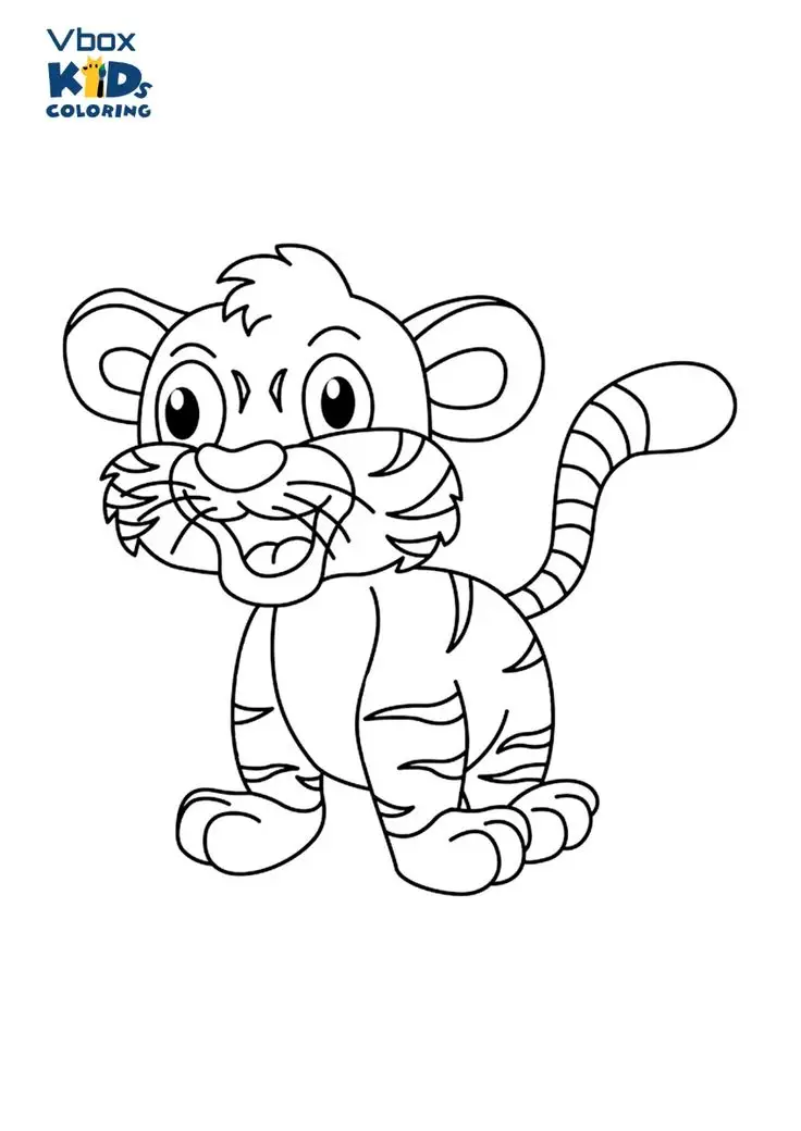 Tranh tô màu con vật cho bé 3 tuổi: Thú vị và bổ ích 31