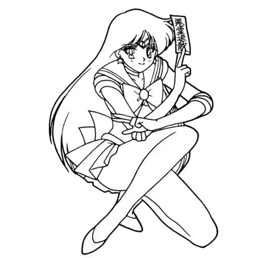 Tranh Tô Màu Công Chúa Anime Ngầu - Bộ Sưu Tập Hình Ảnh Đặc Sắc 34