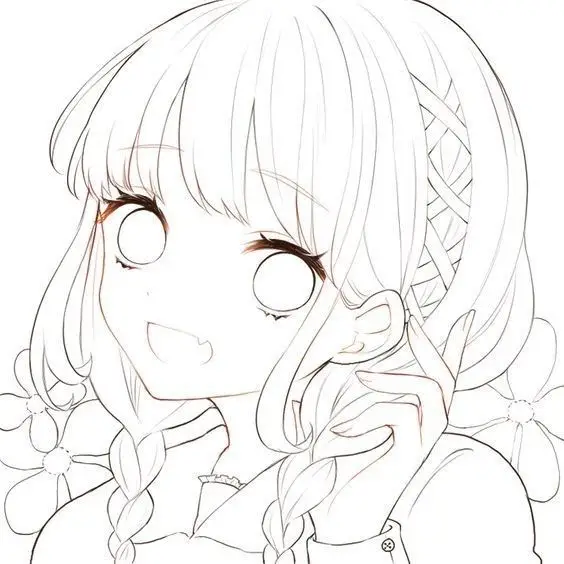 Tranh Tô Màu Công Chúa Chibi: 100 Hình Ảnh Đáng Yêu Để Bé Tô Màu 46