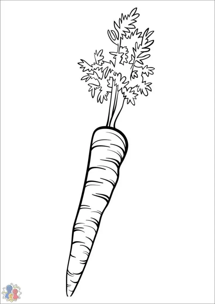 Tranh Tô Màu Củ Cà Rốt Ngộ Nghĩnh 16