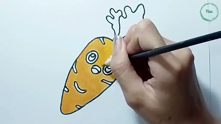 Tranh Tô Màu Củ Cà Rốt Ngộ Nghĩnh 59